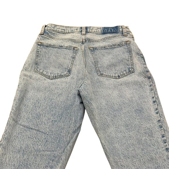 Vintage Abercrombie & Fitch Y2K Blue Denim Jeans Mens 28x31 High Rise Straight - Picture 5 of 8